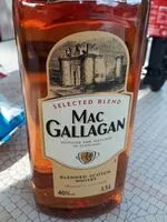 Mängden socker i Blended Scotch Whisky 3 ans d'âge Mas Gallagan 40°