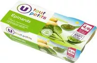 Mängden socker i Bols épinard 4/6 mois