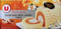 Mängden socker i Bûche glacée parfum crème brûlée, caramel vanille