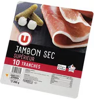 Mängden socker i Jambon sec supérieur