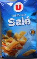 Mängden socker i Apéritifs tubes goût salé