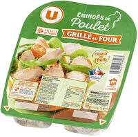 Mängden socker i Emincés de poulet Grillé au four