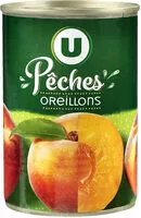 Mängden socker i Oreillons de Pêches au sirop léger