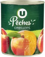 Mängden socker i Oreillons de Pêches au sirop léger