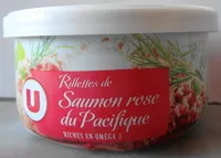 Mängden socker i Rillettes de Saumon rose du Pacifique