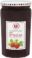 Mängden socker i Confiture fraise