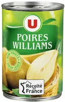 Mängden socker i Poires demi-fruits au sirop léger