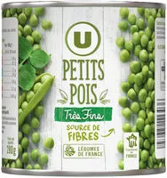 Mängden socker i Petits pois très fins à l'étuvée