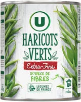 Mängden socker i Haricots verts extra-fins