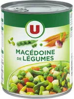 Mängden socker i Macédoine de légumes