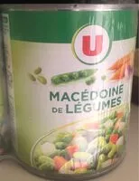 Mängden socker i Macédoine de légumes