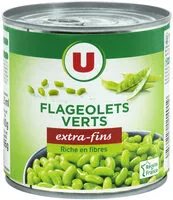 Mängden socker i Flageolets verts extra-fins
