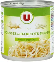 Mängden socker i Pousses de haricots mungo
