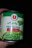 Mängden socker i Petits pois extras fins à l'étuvée