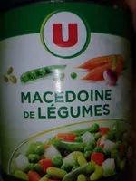 Mängden socker i Macedoine de legume