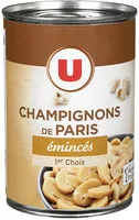 Mängden socker i Champignons de Paris Emincés 1er choix