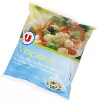 Mängden socker i Légumes Vapeur chou fleur, chou romanesco, brocolis et carottes
