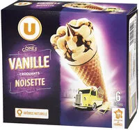 Mängden socker i Cônes à la vanille