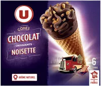 Mängden socker i Cônes chocolat