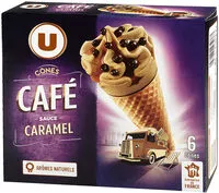 Mängden socker i Cônes au café