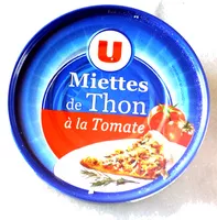 Mängden socker i Miettes de Thon à la Tomate - U