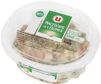 Mängden socker i Macédoine de légumes