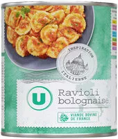 Mängden socker i Ravioli à la bolognaise