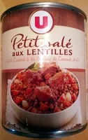 Mängden socker i Petit salé aux lentilles