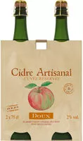 Mängden socker i Cidre artisanal doux 2°