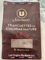 Mängden socker i Tranchettes de cheddar mature