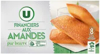 Mängden socker i Financiers aux amandes pur beurre