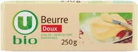 Mängden socker i Beurre doux 82%mg