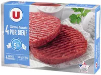 Mängden socker i Steaks hachés pur boeuf Viande bovine française 5% de MG