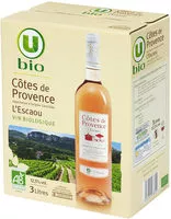 Mängden socker i Vin rosé AOC Côtes de Provence L'Escaou