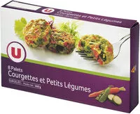 Mängden socker i Palets de légumes courgette, petits légumes
