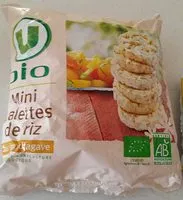 Mängden socker i Mini Galettes de Riz au Sirop d'Agave