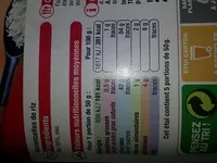 Mängden socker i Vermicelles de riz