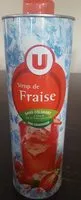 Mängden socker i Sirop de fraise