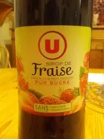 Mängden socker i Sirop de fraise
