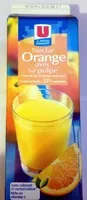 Mängden socker i Nectar Orange avec sa pulpe