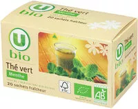 Mängden socker i Thé vert à la menthe