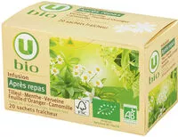 Mängden socker i Infusion ap.repas Tilleul/Menthe/Verv./feuille Orang/Camo.