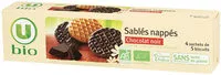 Mängden socker i Sablés pur beurre nappés chocolat noir