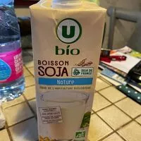 Mängden socker i Boisson soja nature bio U