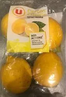 Mängden socker i Citrons d'Espagne