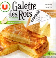 Mängden socker i Galette des rois fourrée à la pomme