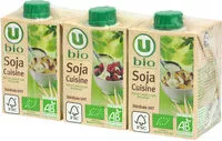 Mängden socker i Soja cuisine fluide Bio
