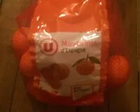 Mängden socker i Mandarine orri, calibre 3/4 catégorie 1