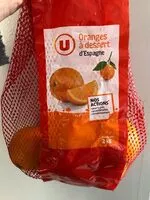 Mängden socker i Orange à dessert Navel Powell, calibre 5/6 catégorie 1