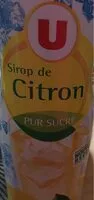 Mängden socker i Sirop de citron